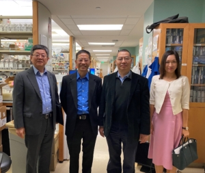 Lab visit Charles Huang Foundation